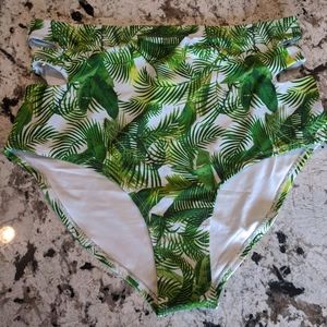 NWT Forever 21+ High Waisted Bikini Bottoms